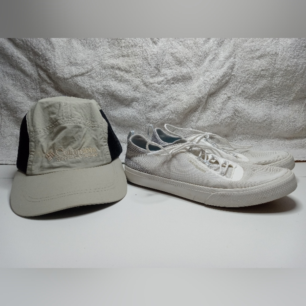 Columbia cap & PFG Columbia shoes